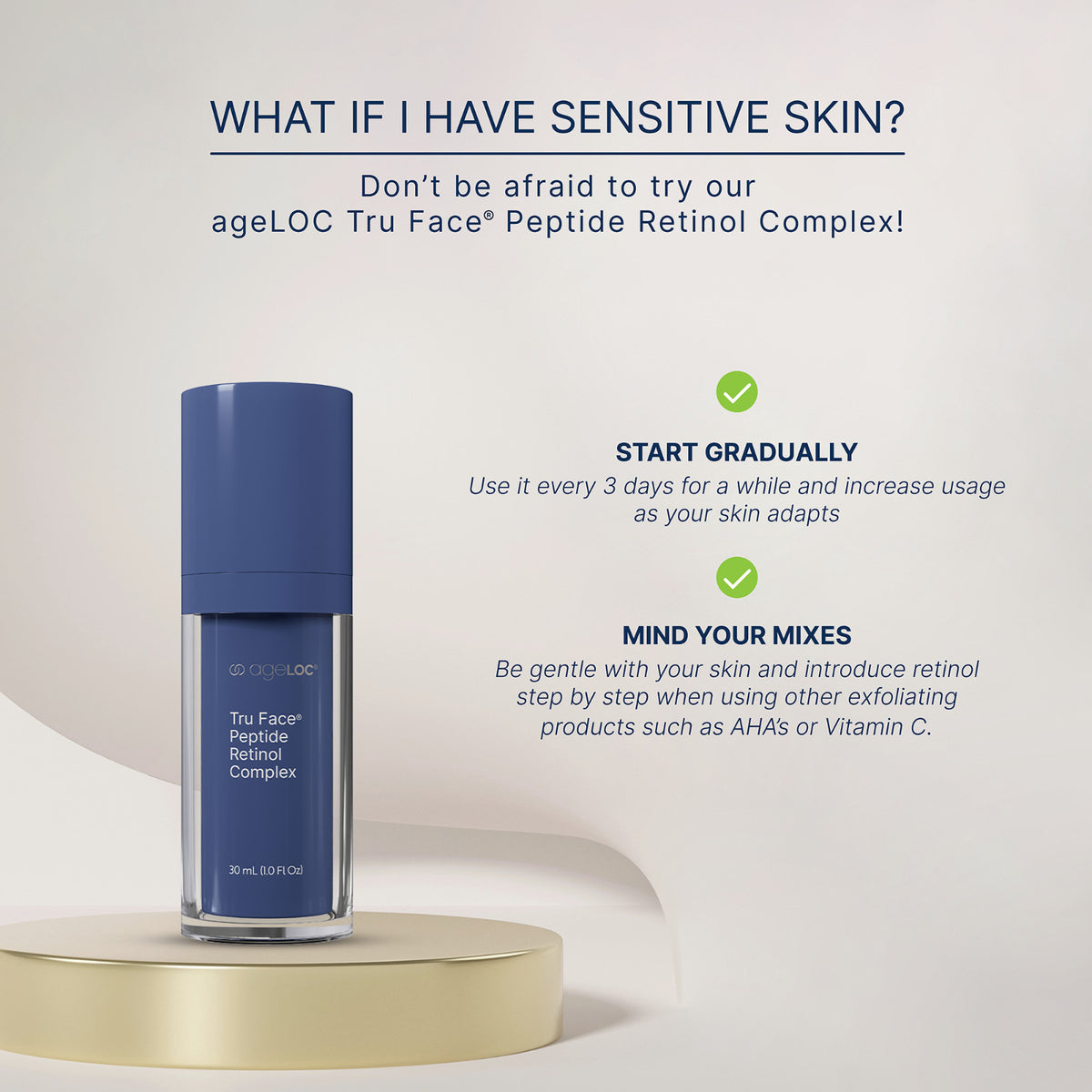 Retinol Face Serum with Peptides for Anti-Aging & Skin Repair