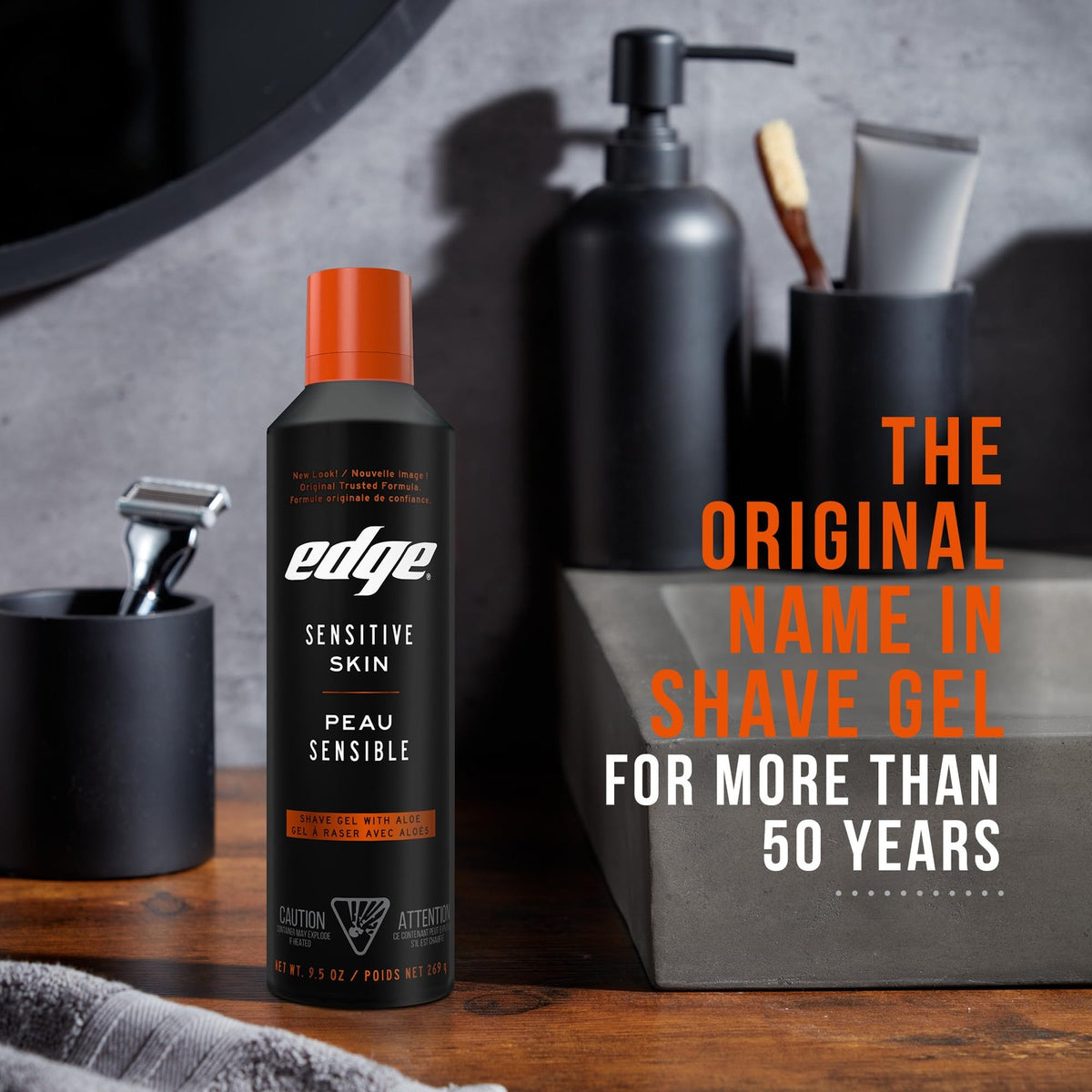 Shaving Gel for Men, 9.5oz - 2 Pack