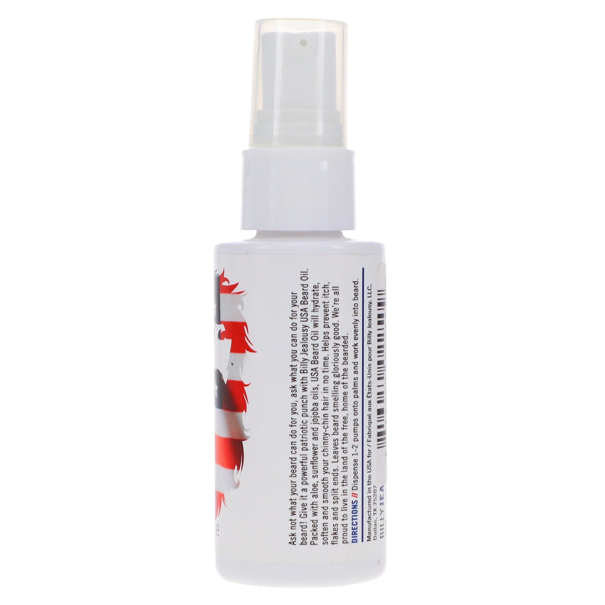 Beard Oil 2 oz for Moisturizing & Nourishing Facial Hair - USA Made