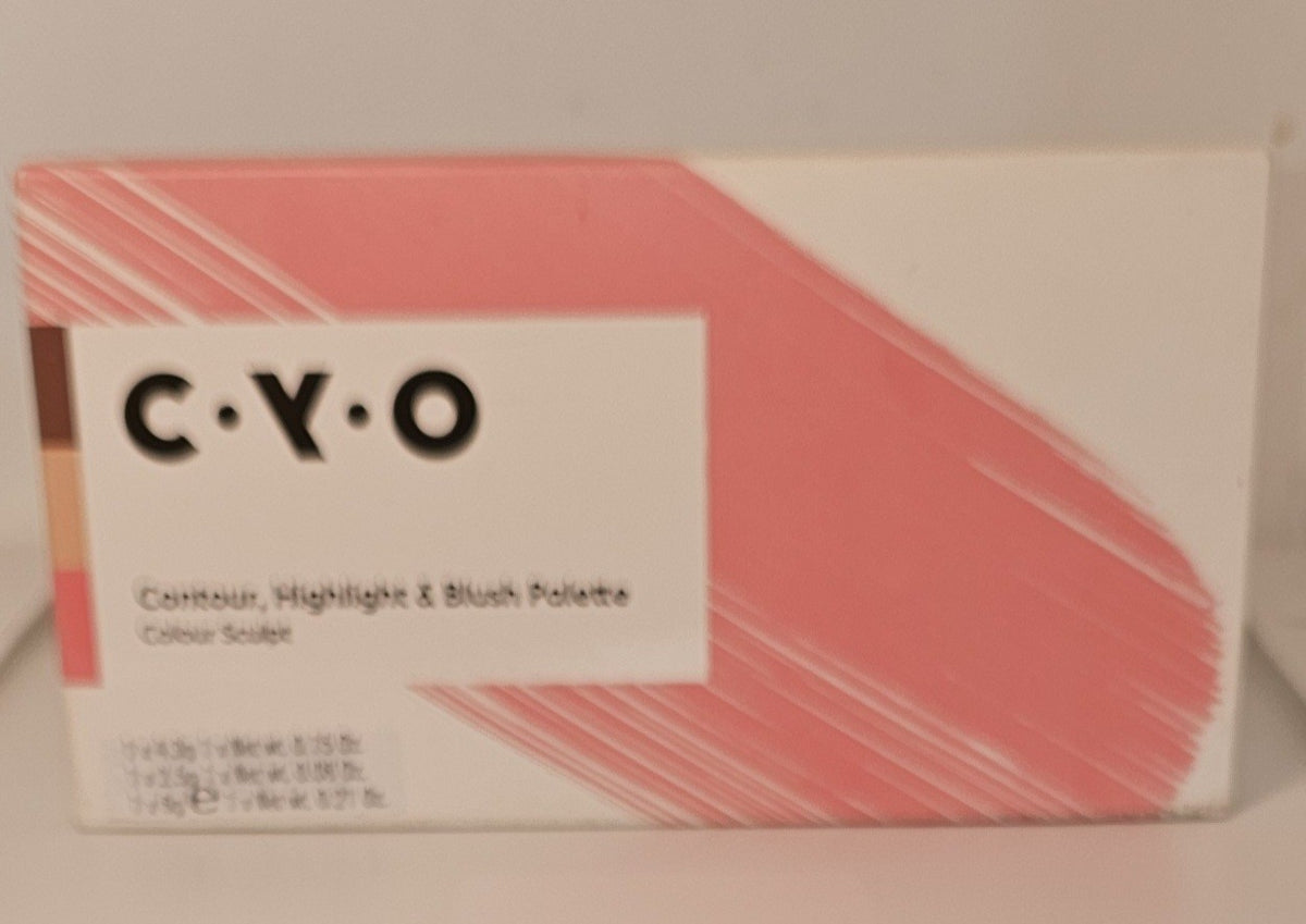 Contour Highlight & Blush Palette Medium Dark - Face Makeup