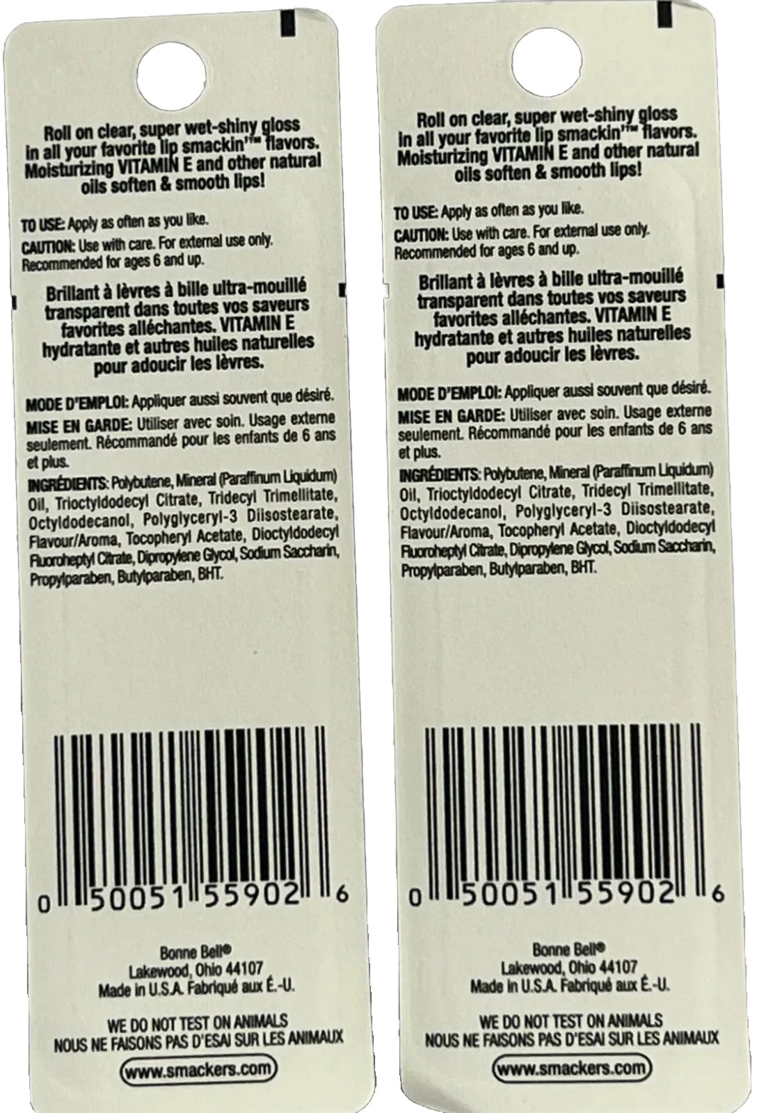 Vintage Vanilla Lip Gloss Roll-On - Collectible 0.30 Fl Oz