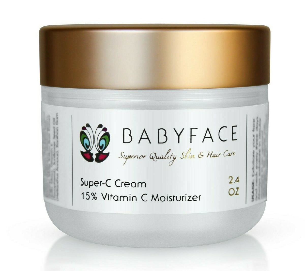 15% Vitamin C Moisturizer Cream – Anti-Aging & Sun Damage