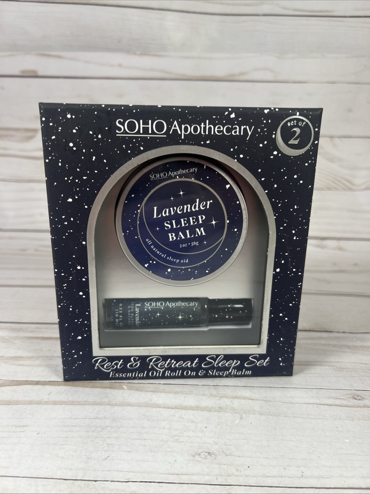 Sleep Set Lavender Balm & Essential Oil Roll-On - Relaxation & Rest