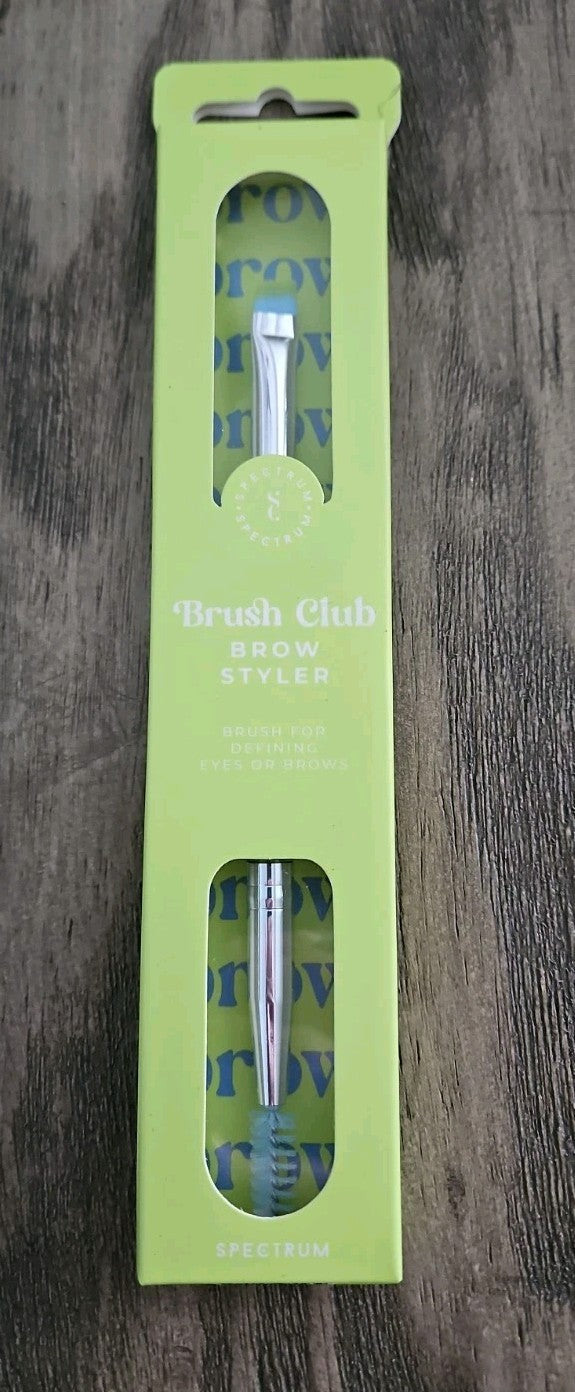 Dual-Ended Brow Brush Styler - New Sealed Makeup Tool