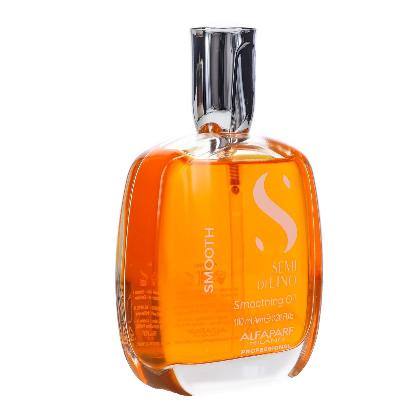 Semi Di Lino Smoothing Hair Oil - Hydrating Frizz Control 3.38 oz