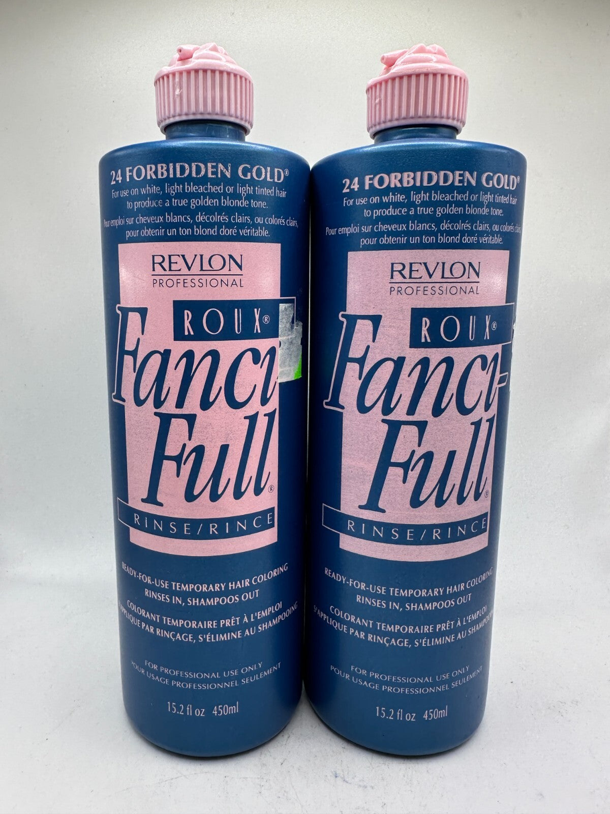 Revlon Roux Fanci Full Rinse Temporary Hair Color 24 Forbidden Gold 15.2oz