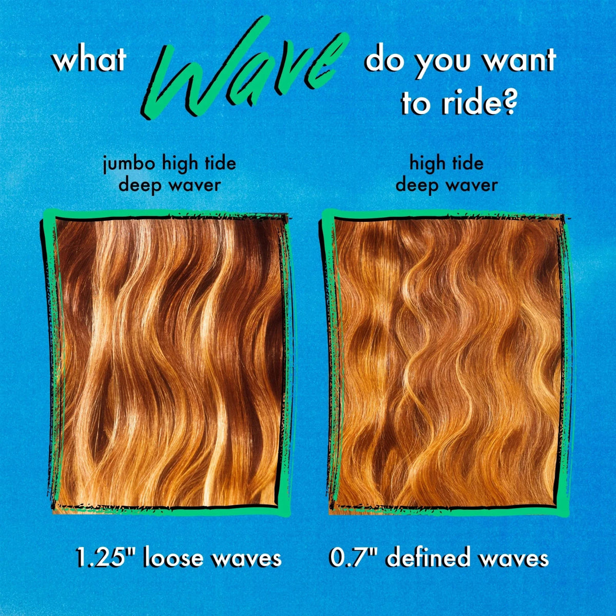 Amika Pro High Tide Jumbo Deep Waver for Beachy, Natural Waves
