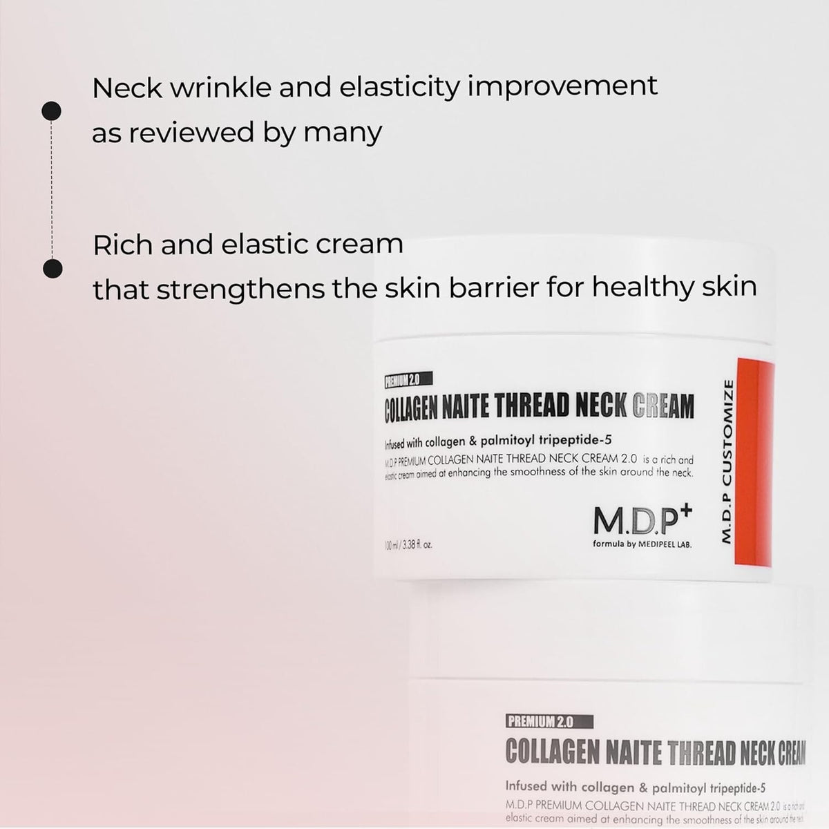 Collagen Neck Cream for Skin Elasticity - 100ml Anti-Aging Treatment