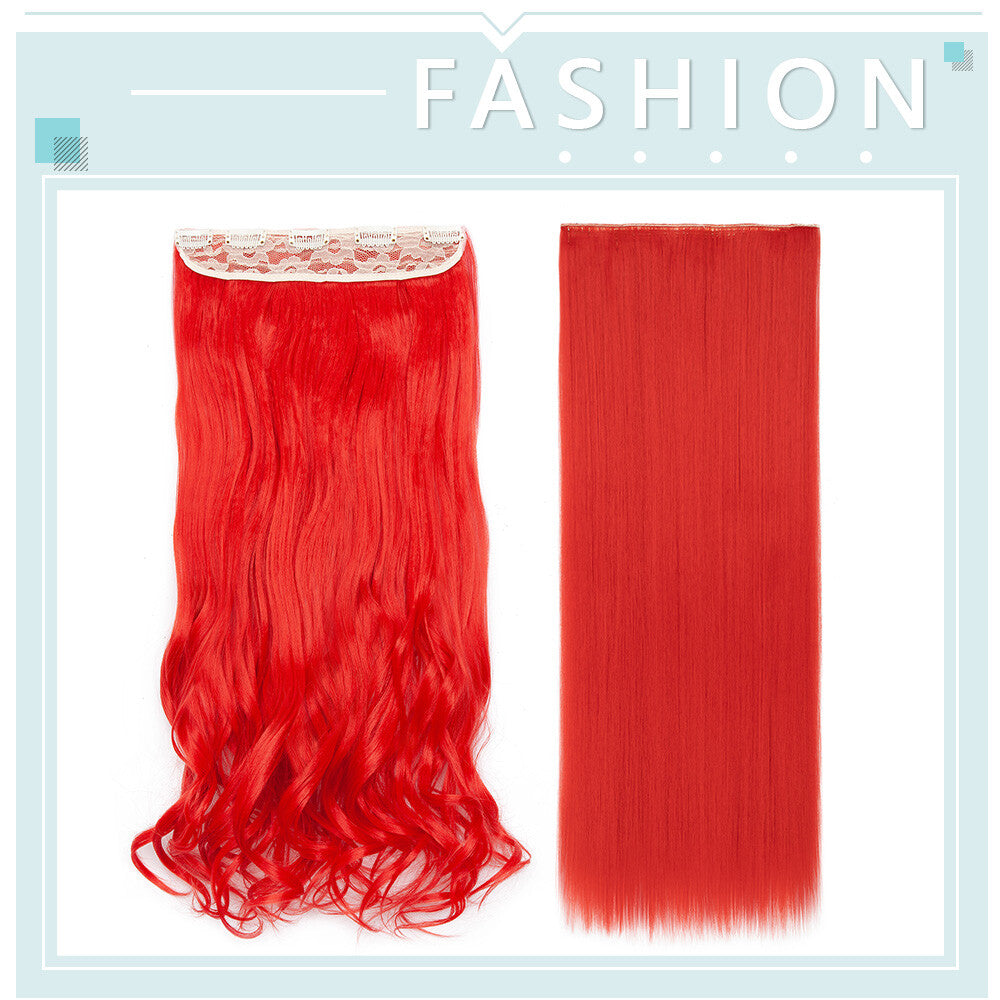 V-Shape & U-Part Clip-In Hair Extensions - Full Head Highlight, Multiple Lengths & Colors
