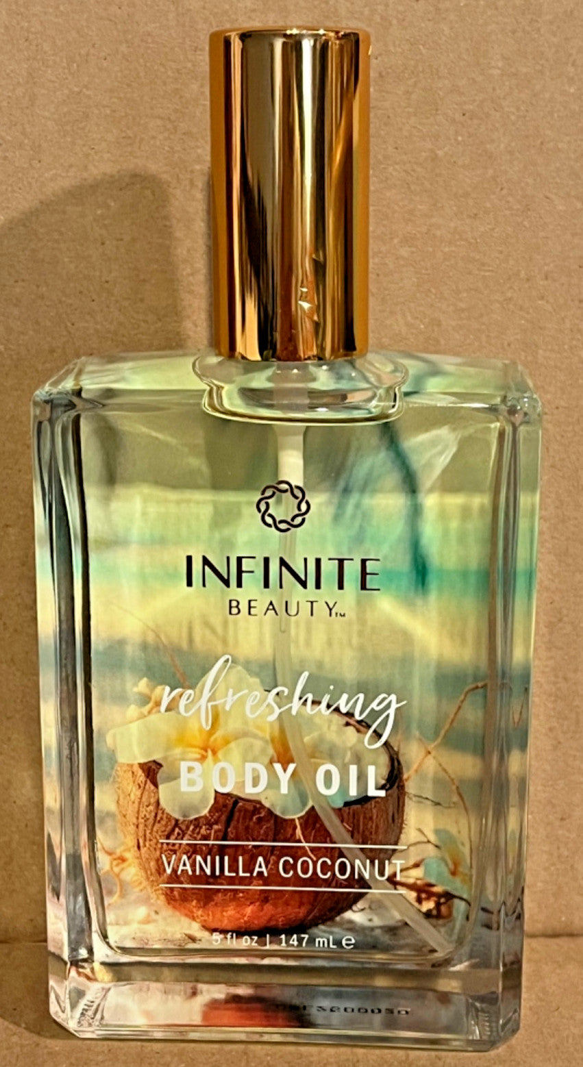 Infinite Beauty Refreshing Hydrating Body Oil Vanilla Coconut 5 fl oz