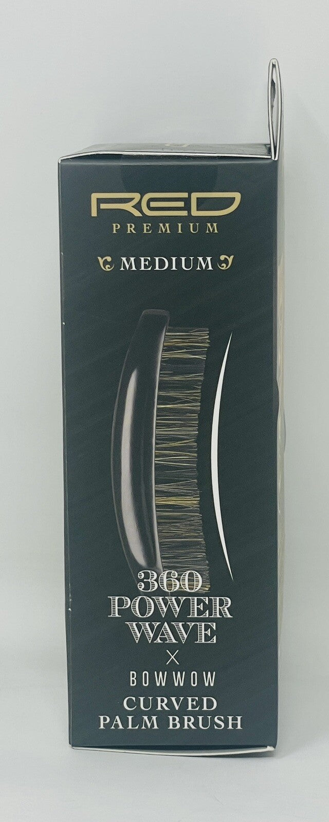Red Luxury Curved Power Wave Brush - Natural Medium Hair Styling Tool