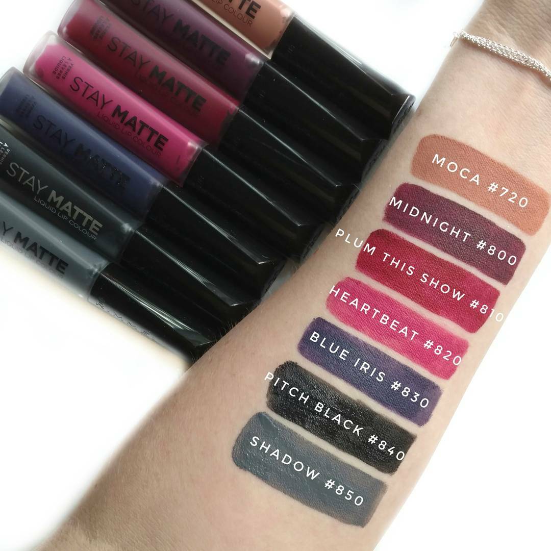Long-Lasting Liquid Lipstick Set - Multiple Shades for Bold Makeup