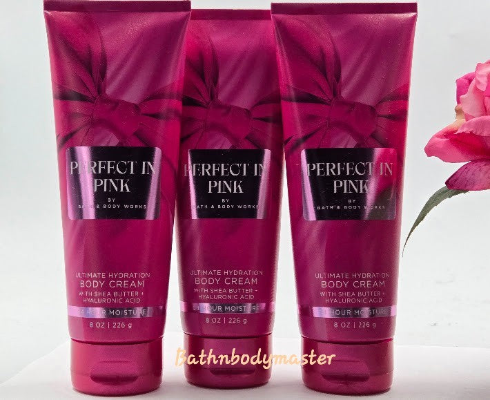 Perfect in Pink Body Cream 8 oz - Set of 3