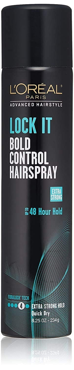 Professional-Grade Strong Hold Hairspray - 48H Humidity-Resistant, 6 Pack