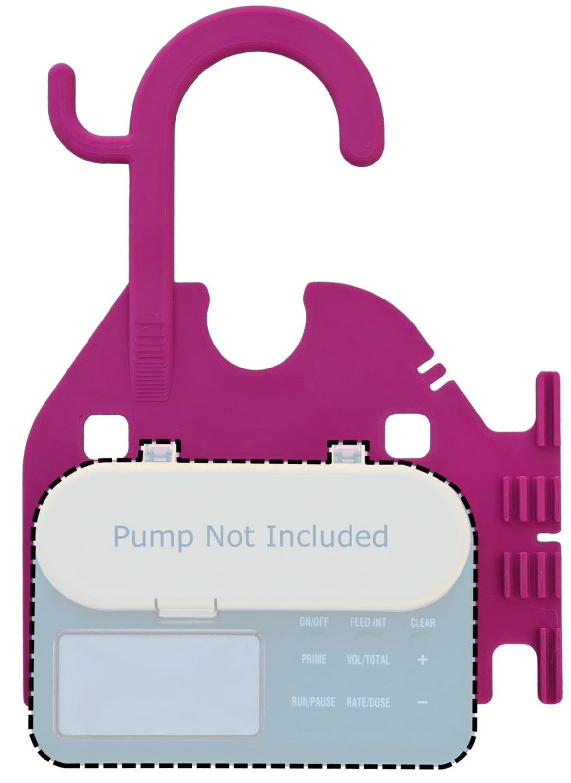 Pump Caddy for Infinity Pump - Pink, Organizer & Secure Hold