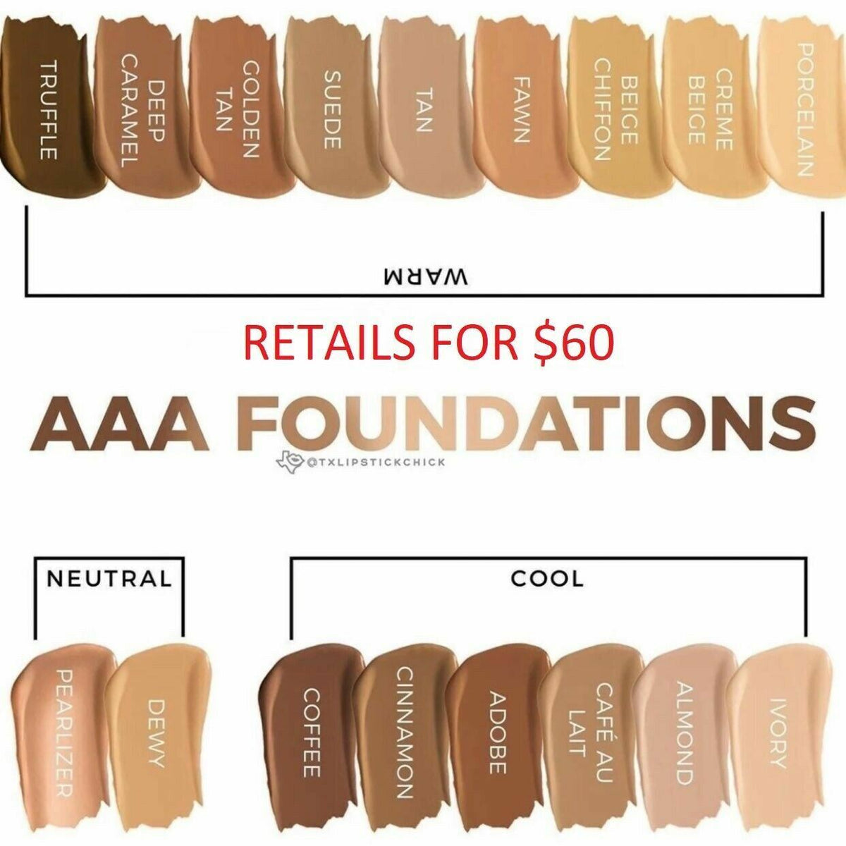Anti-Aging Foundation with Skin Protection - Long-Lasting, Creamy Makeup for Mature Skin