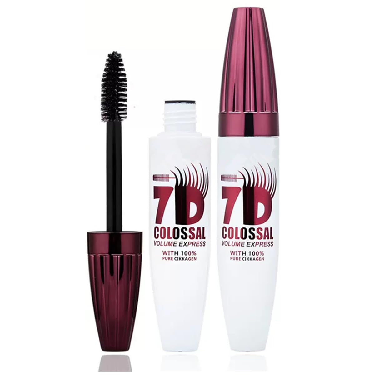 7D Waterproof Volumizing Mascara - Lengthening & Thickening Black Lash Enhancer