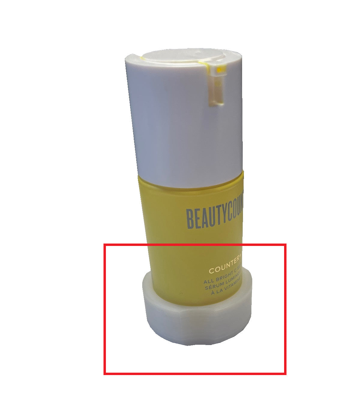 Travel Cap for BeautyCounter Pump Dispensers - 4 Pack