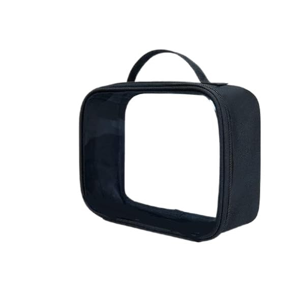 TSA Approved Travel Toiletry Bag - Medium Clear Cosmetic Organizer