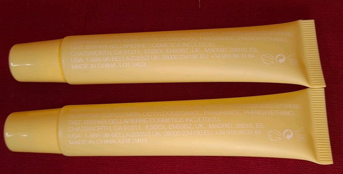 2 Pack Vanilla Lip Balm - 24 Hour Moisture Full Size 15ml