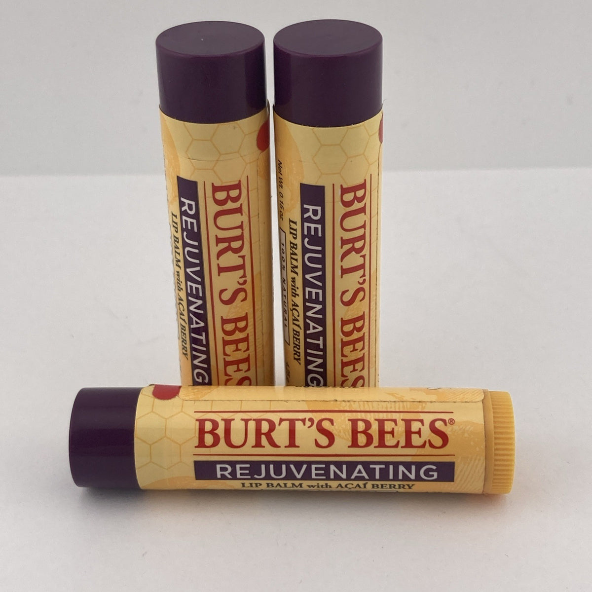 Burt's Bees Rejuvenating Lip Balm with Acai Berry - Sealed Discontinued