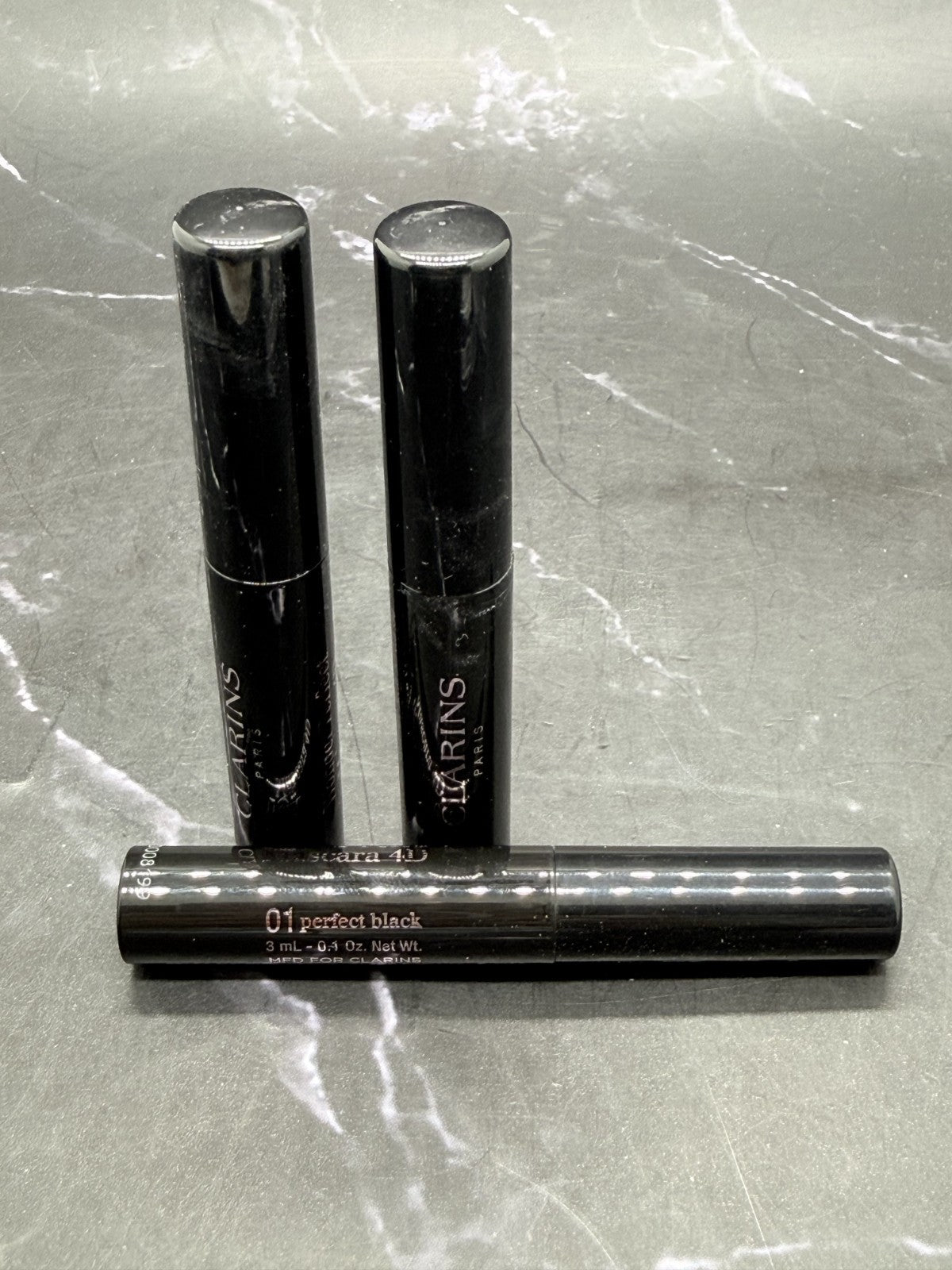 Clarins Wonder Perfect Mascara 4D 1 Perfect Black - 0.1 oz | Volumizing Lash Mascara