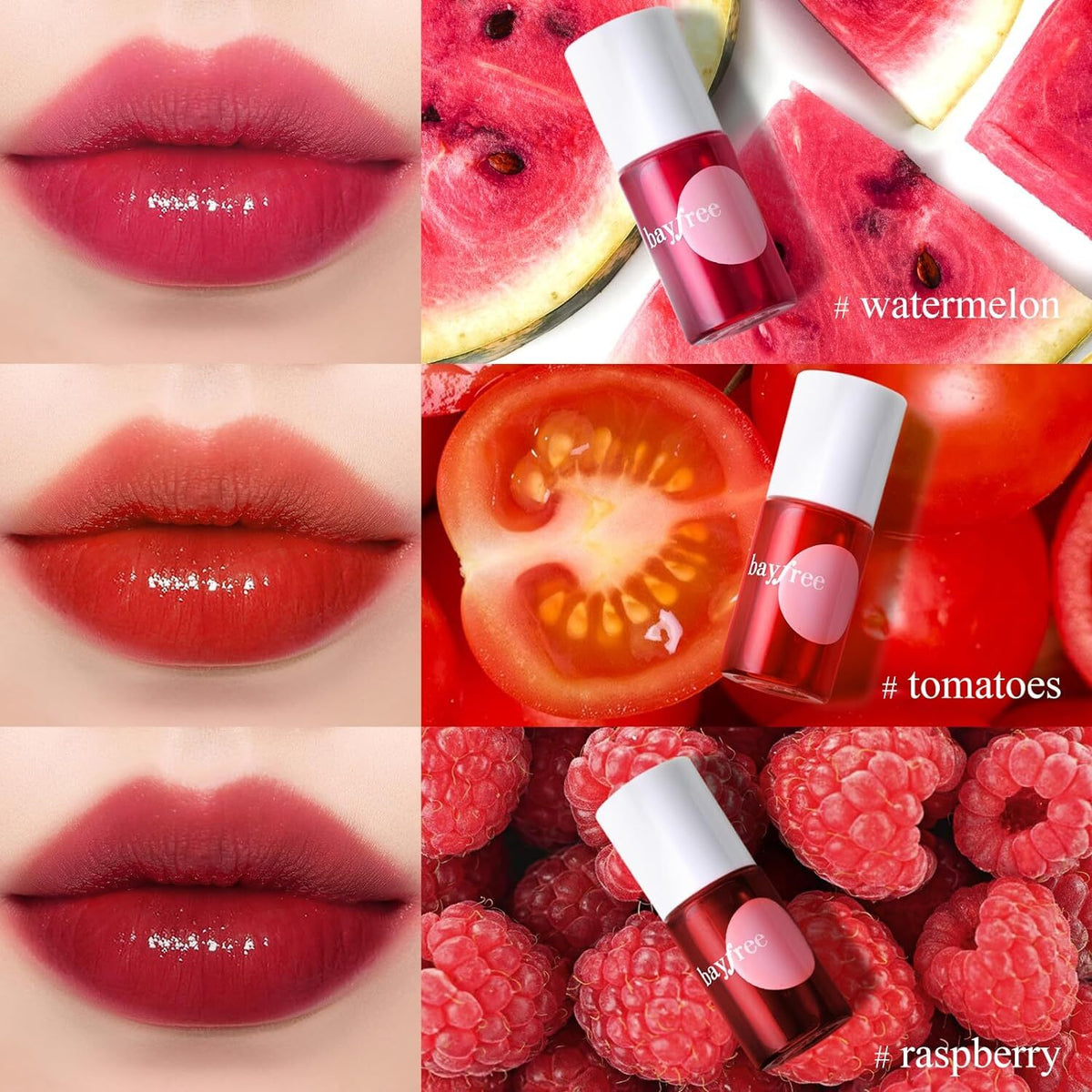 Long Lasting Waterproof Lip Tint Set - Non-Sticky Lip & Cheek Color