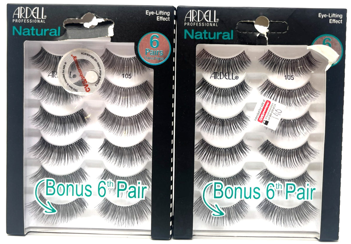 False Eyelashes 6 Pairs Natural Look Eyelash Extensions for Makeup