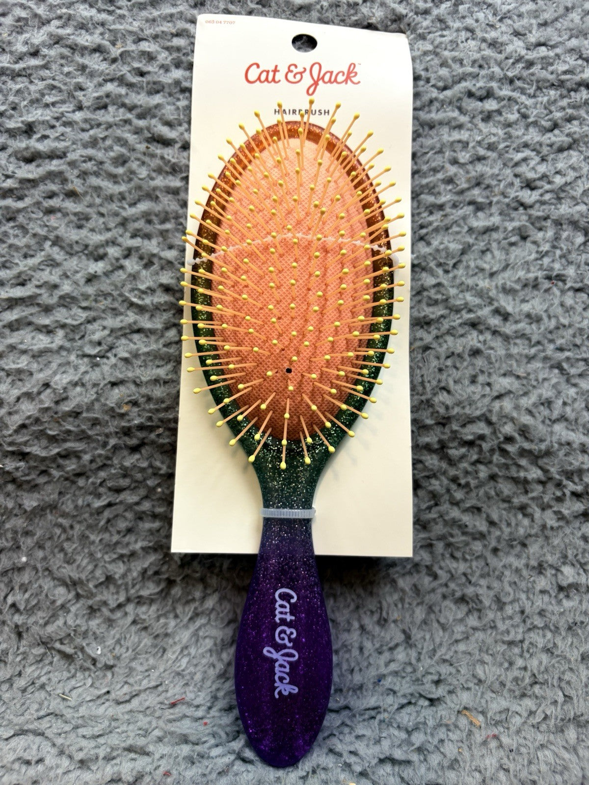 Girls Glitter Detangling Hair Brush Set - Pack of 4