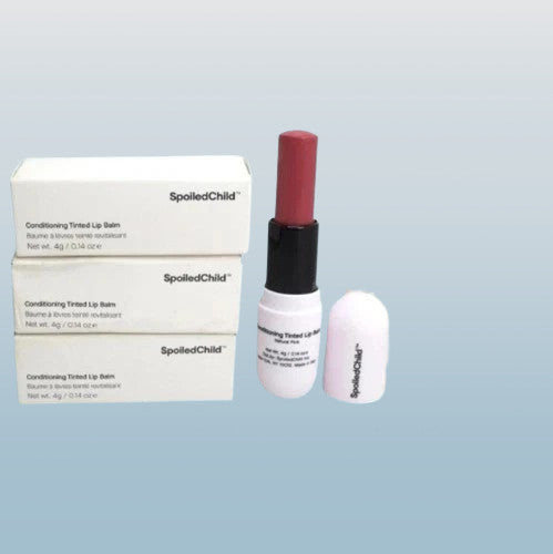 Tinted Lip Balm Set - Natural Pink, Conditioning, 0.14 oz, 3 Pack
