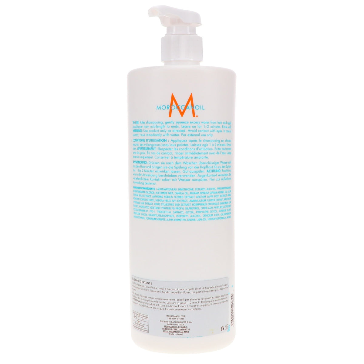 Moroccanoil Hydrating Conditioner 33.8 oz - Moisturizing Hair Care for All Hair Types