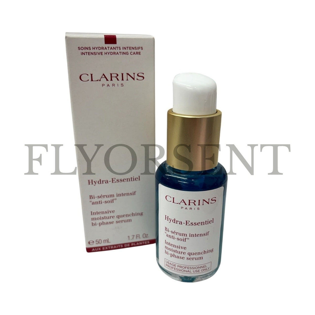Clarins Hydra Essentiel Moisture Quenching Bi phase Serum 1.7OZ