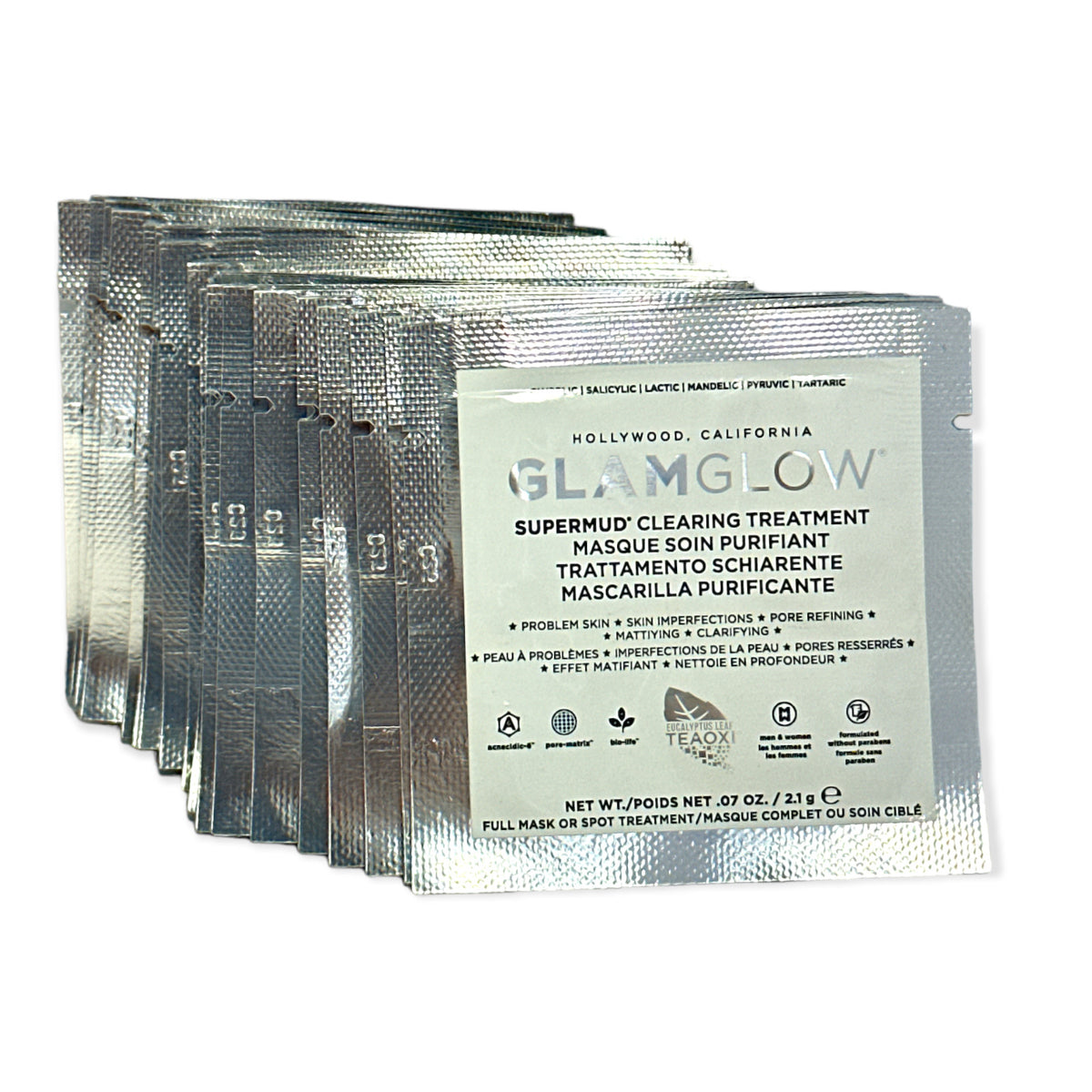 Supermud Clearing Treatment Sample - 2.1g (25-Pack)