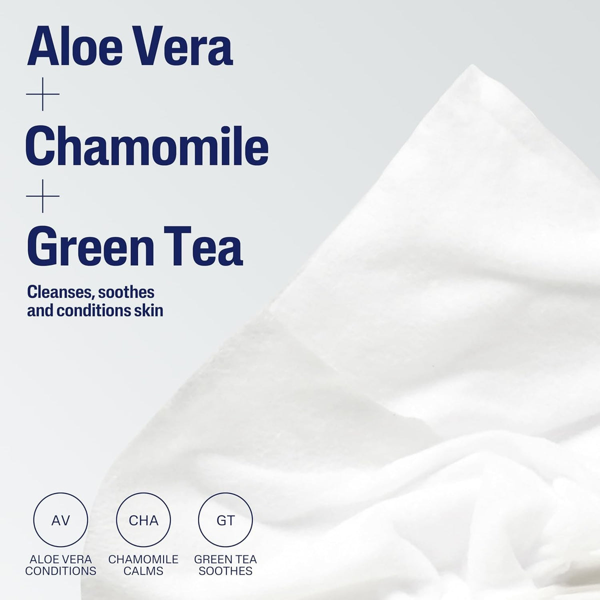 Gentle Makeup Remover Wipes for Sensitive Skin - Fragrance Free, 25 Count