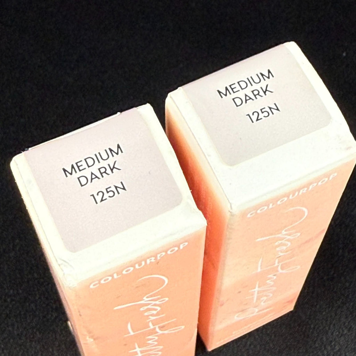Concealer Medium Dark 125N - Lot of 2 ColorCorrecting Face Makeup