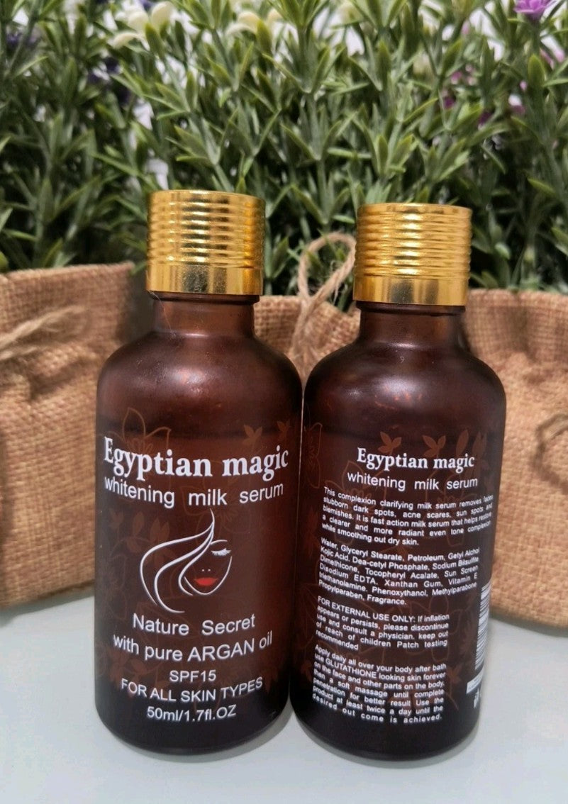 Egyptian Magic Lightening Serum Set - 50ml SPF 15, 2 Pack