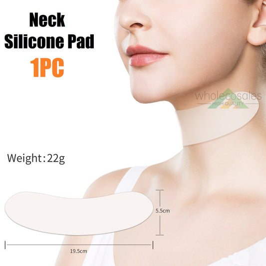 Reusable Anti-Wrinkle Silicone Pads for Chest and Neck - Set of Various Sizes