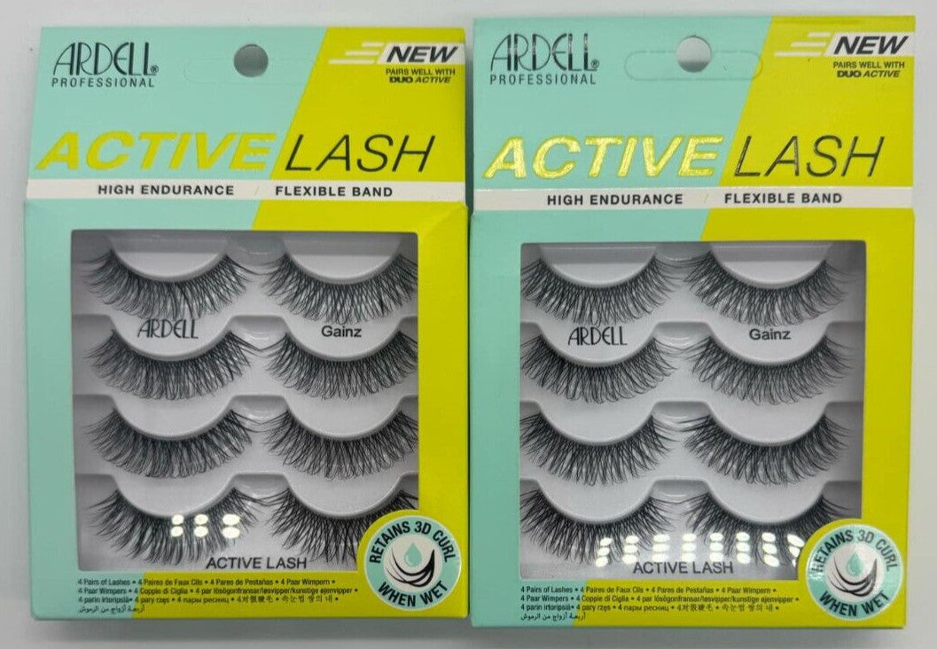 Ardell Professional Gainz Active Lash False Eyelashes 8 Pairs - #37342