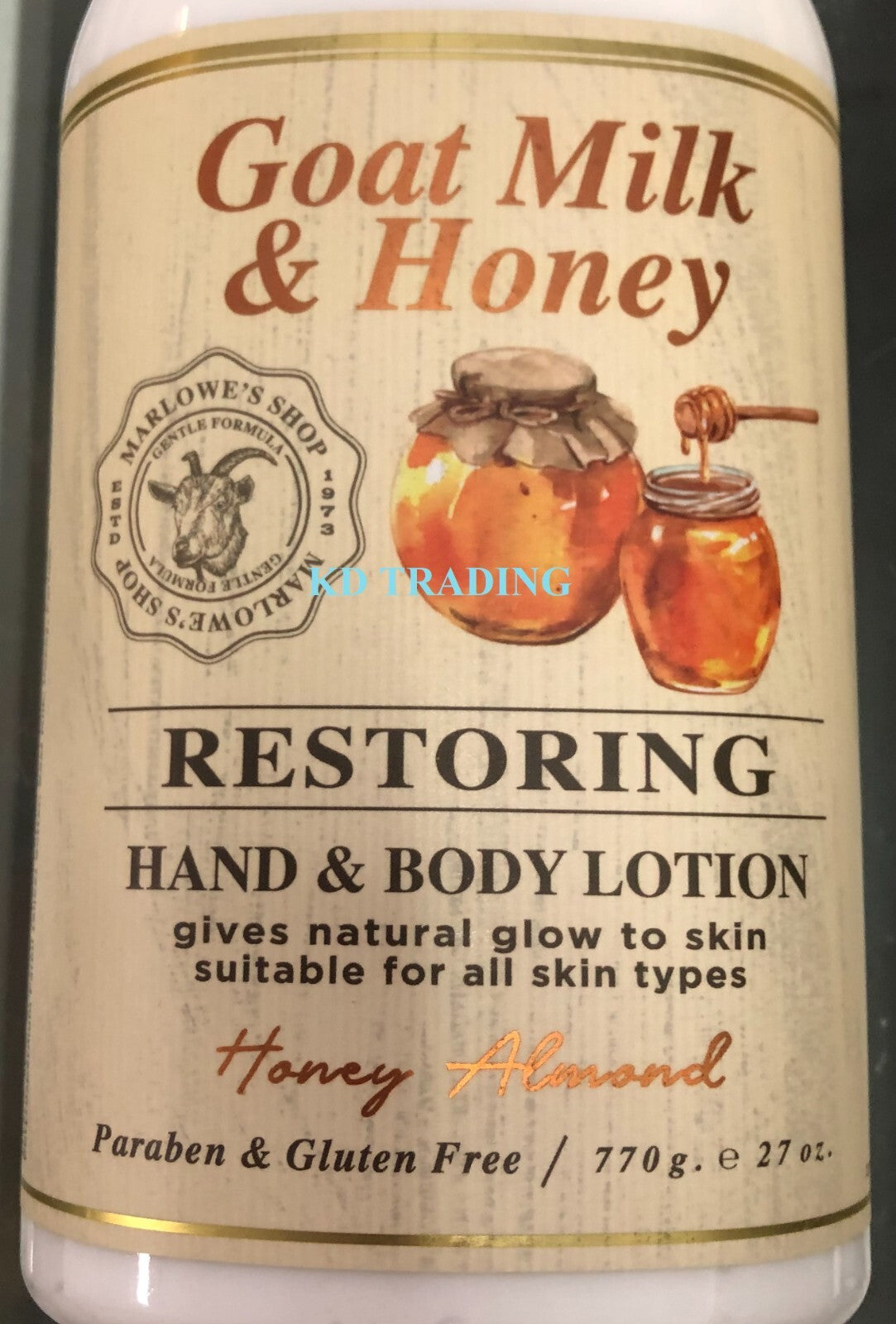 Goat Milk & Honey Restoring Hand & Body Lotion - 2 Pack