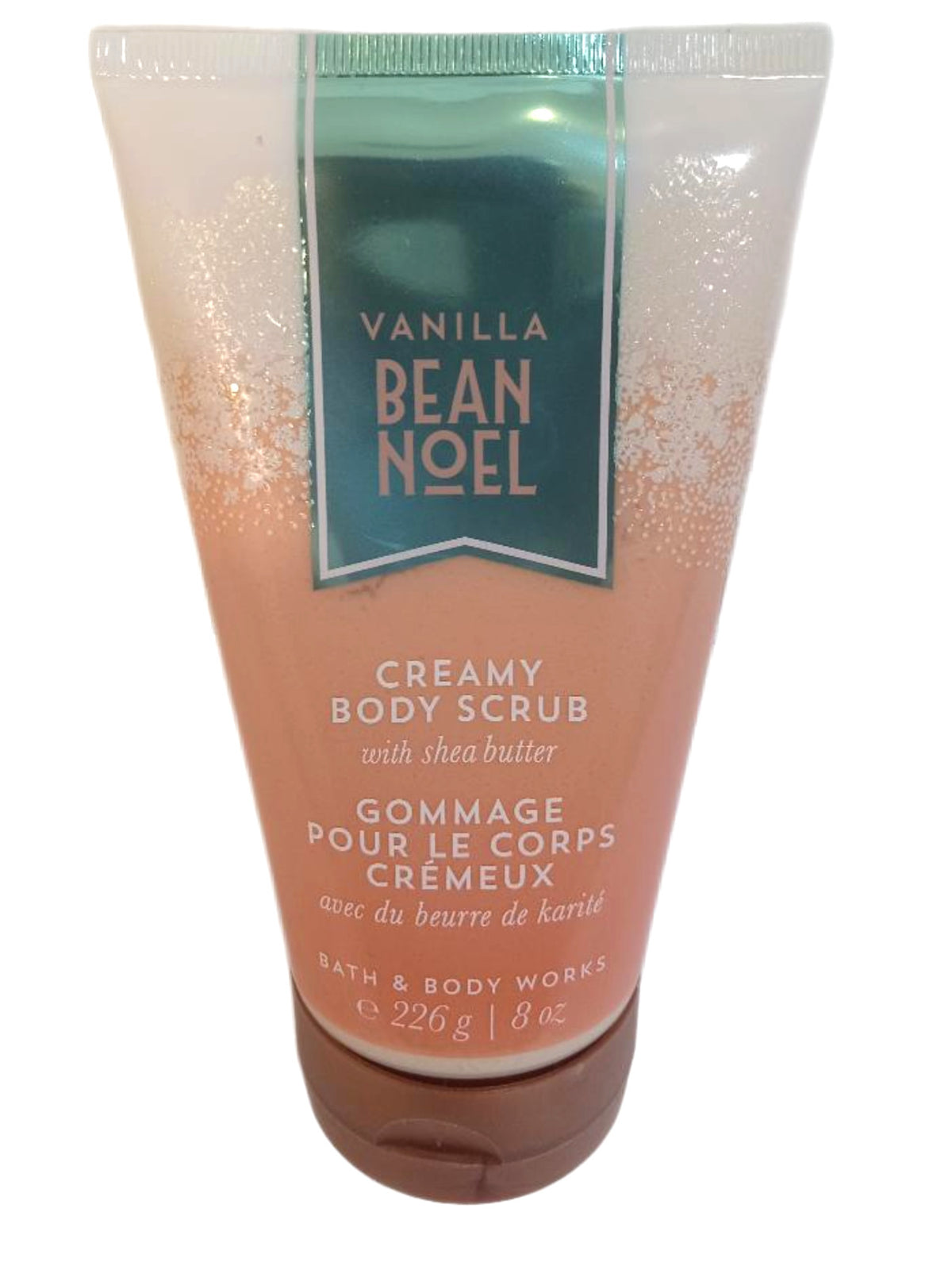 Bath And Body Works Creamy Scrub Vanilla Bean Noel Exfoliating 8 OZ