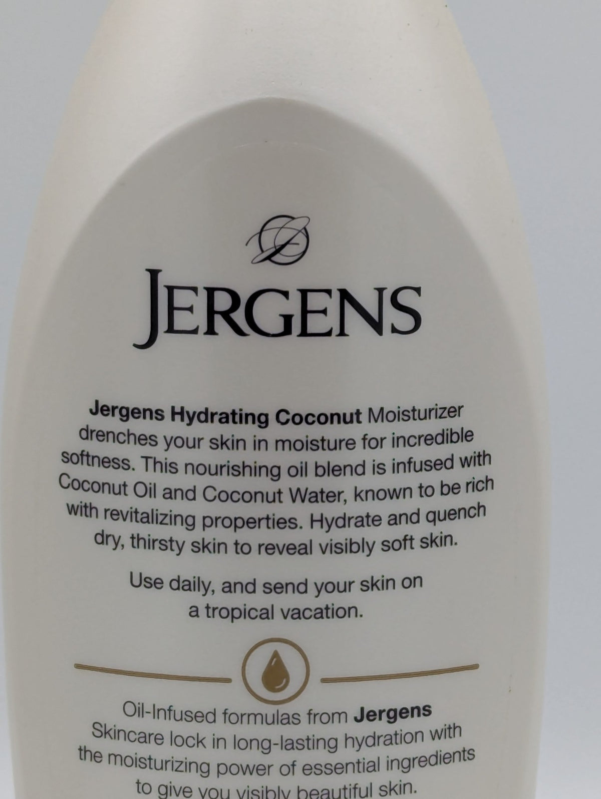 Jergens Hydrating Coconut Oil Body Lotion - 21oz