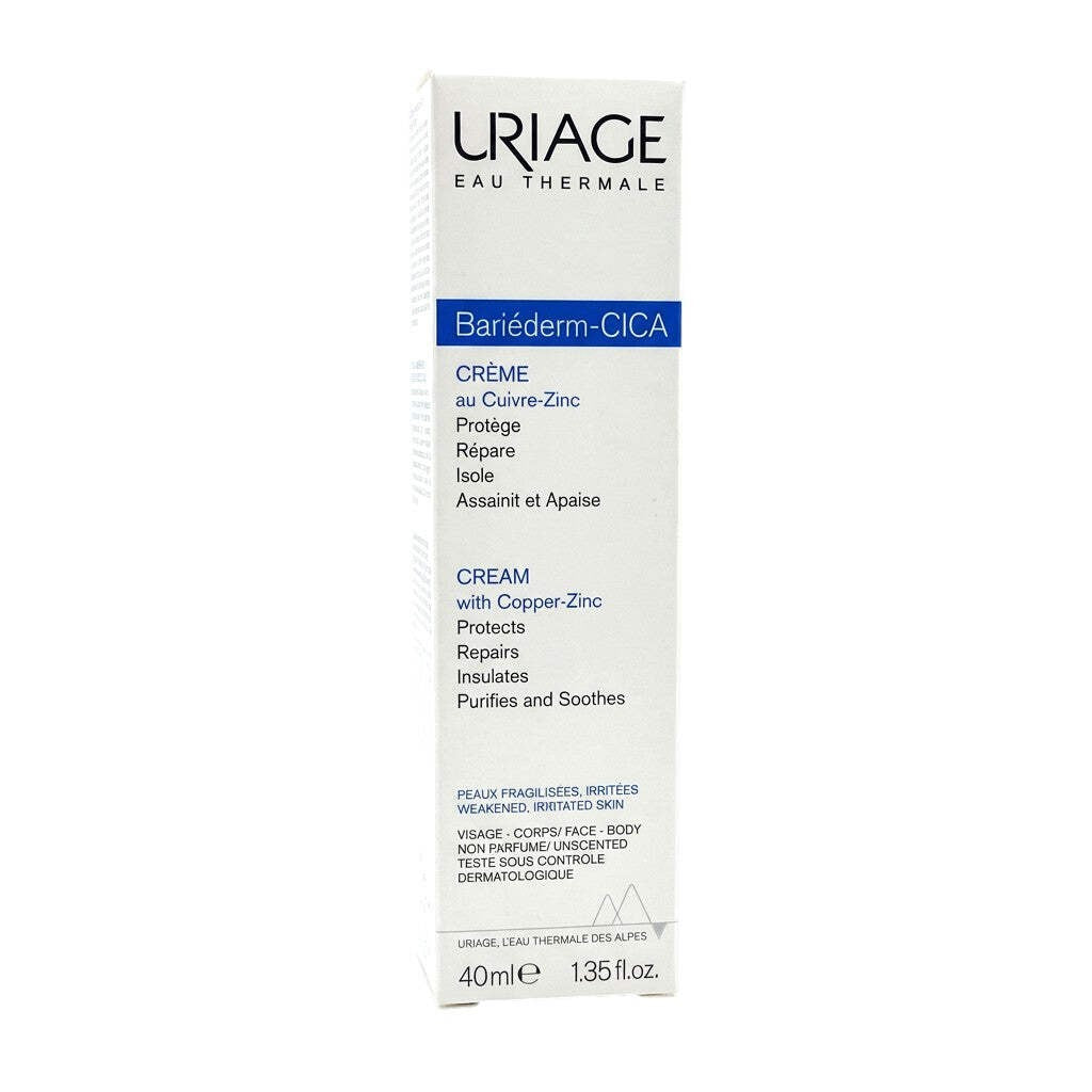 Uriage Bariederm-CICA Cream with Copper-Zinc 40ml