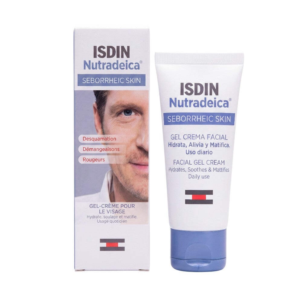 Seborrheic Skin Facial Gel Cream - Hydrating, Soothing, Mattifying 50ml