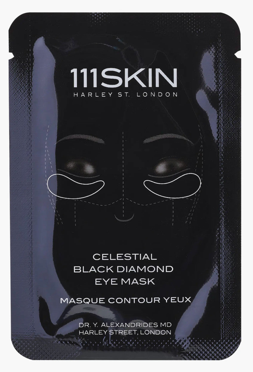 Celestial Black Diamond Eye Mask - 8 Pack