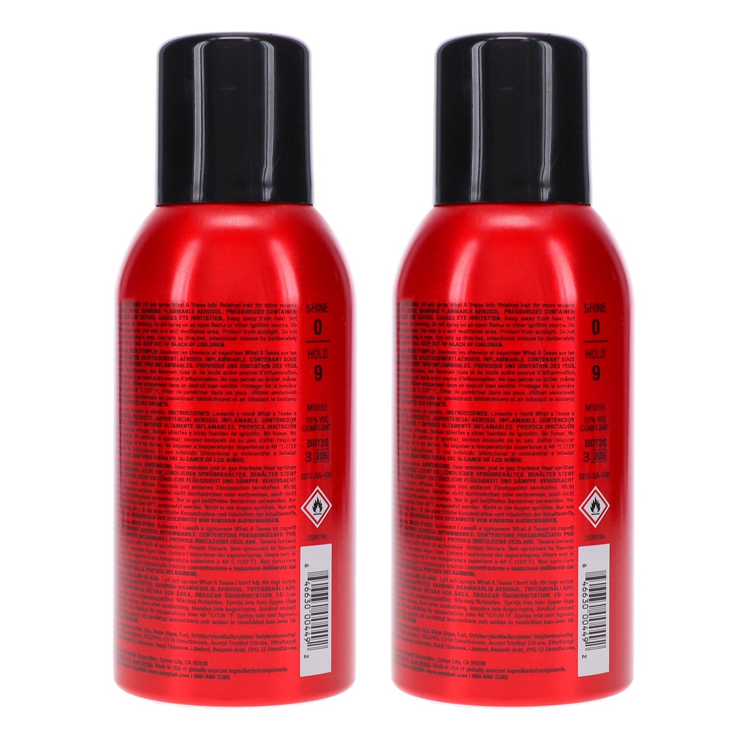 Backcomb in a Bottle Texturizing Spray for Volume - 4.2 oz, 2 Pack