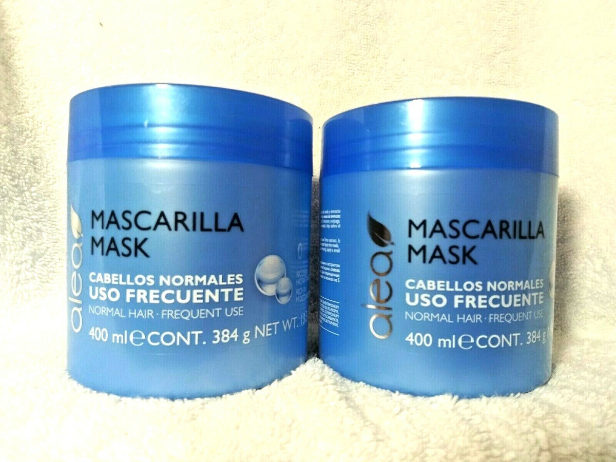 Frequent Use Hair Mask for Normal Hair - Silk Protein and Lime Extract, 13.5oz, Set of 2