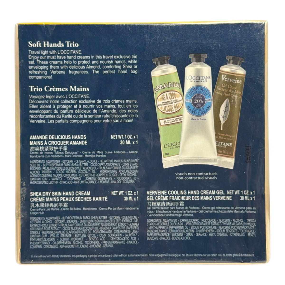 L'Occitane Soft Hands Trio Travel Set - 3 Piece