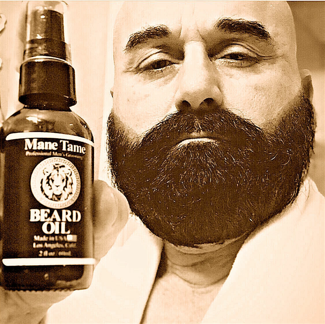 Beard Oil for Men 2 Oz. Grooming Oil with Masculine Scent - Nourishing & Protecting