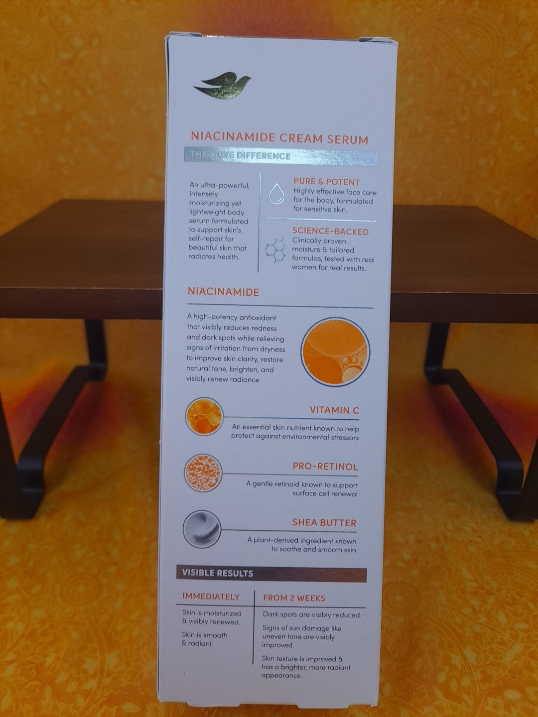 Body Cream Serum with Niacinamide & Vitamin C