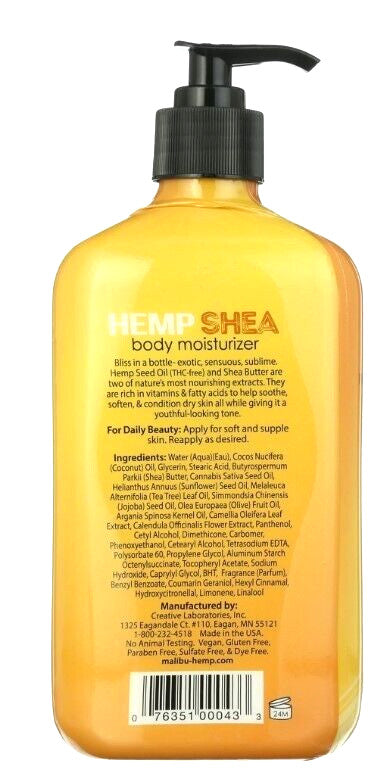 Shea Butter Body Moisturizer Lotion 2-Pack, 18 Oz